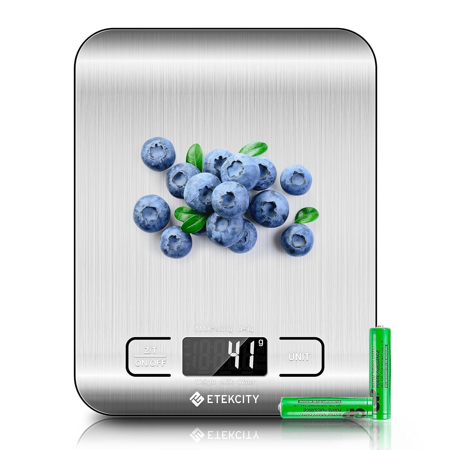 Etekcity Food Kitchen Scale, Digital Grams and Ounces for Weight Loss, Baking, Cooking, Keto and Meal Prep